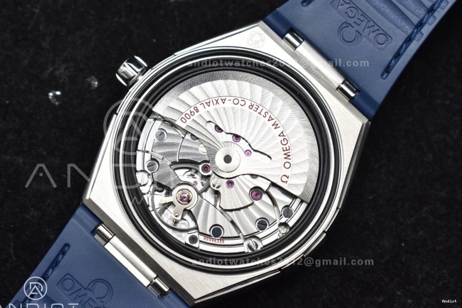 Ceramic Blue White Blue Gummy Strap SS Super Best Clone VSF Dial 1:1 Constellation on Edition A8900 1226